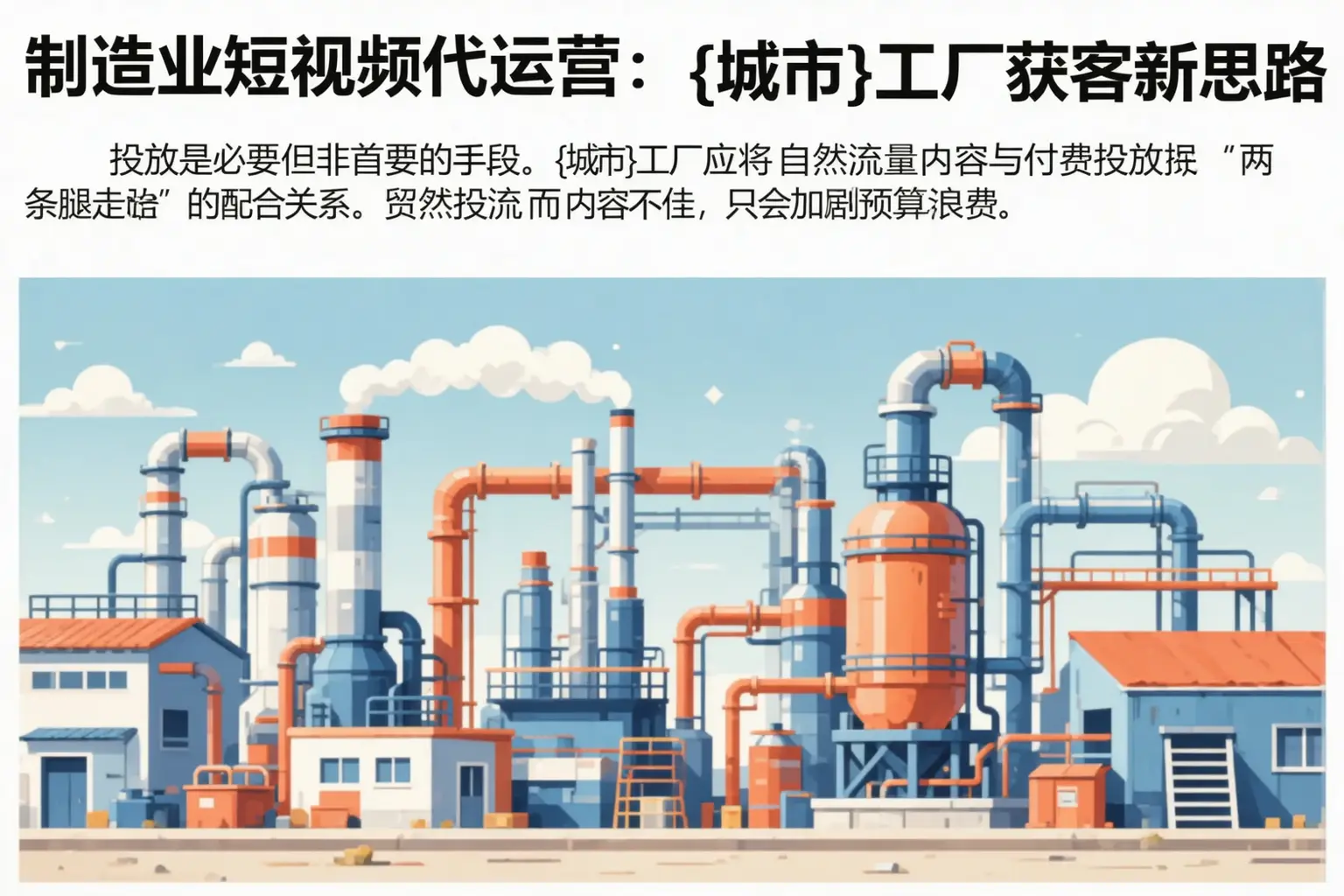 制造业短视频代运营:岳塘工厂获客新思路