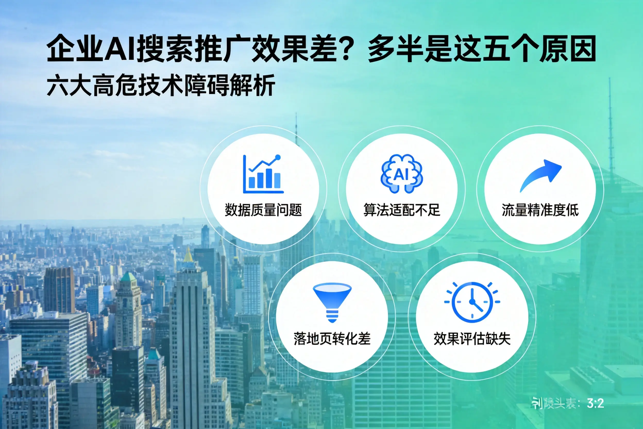 岳塘企业AI搜索推广效果差？多半是这五个原因